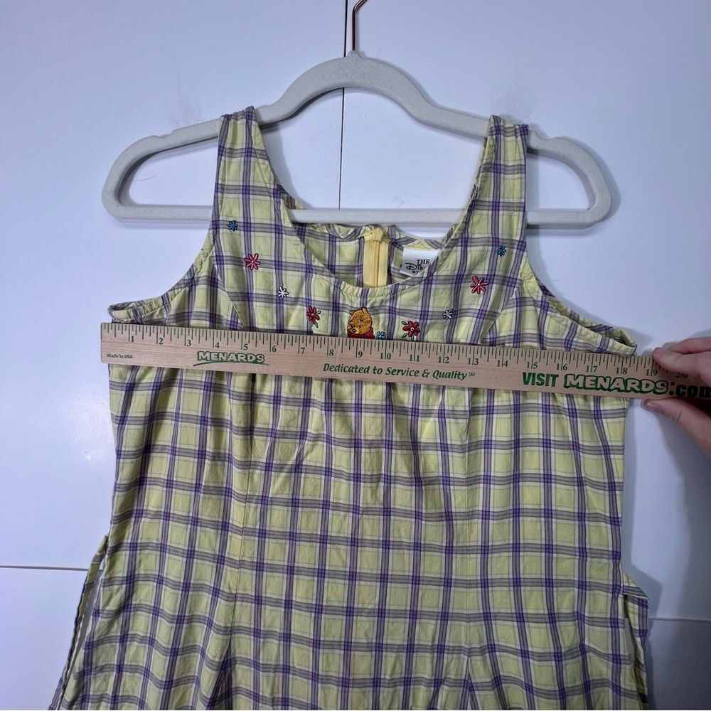Y2k Vintage The Disney Store Winne The Pooh sleeveless Dress  Large - Picture 9 of 15
